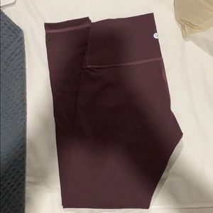Lulu leggings 7/8 length (33 inches top to bottom)